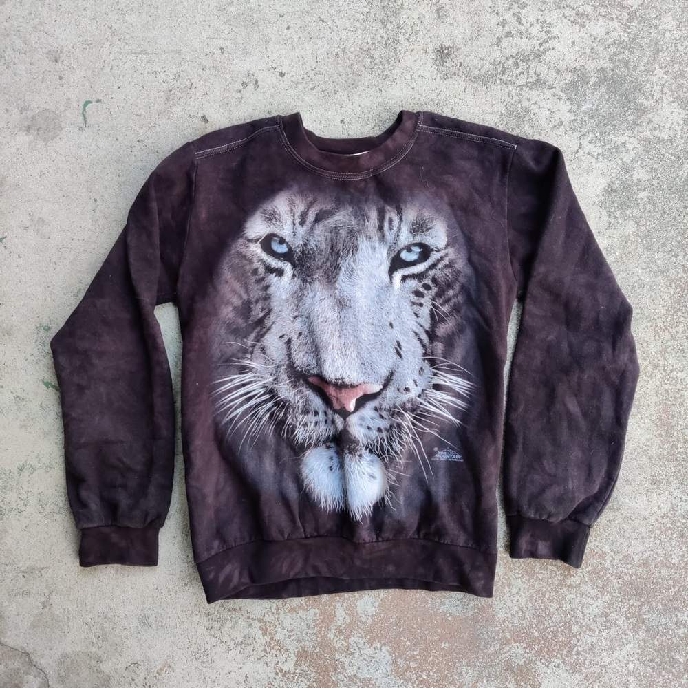 White Tiger Crewneck Sweater